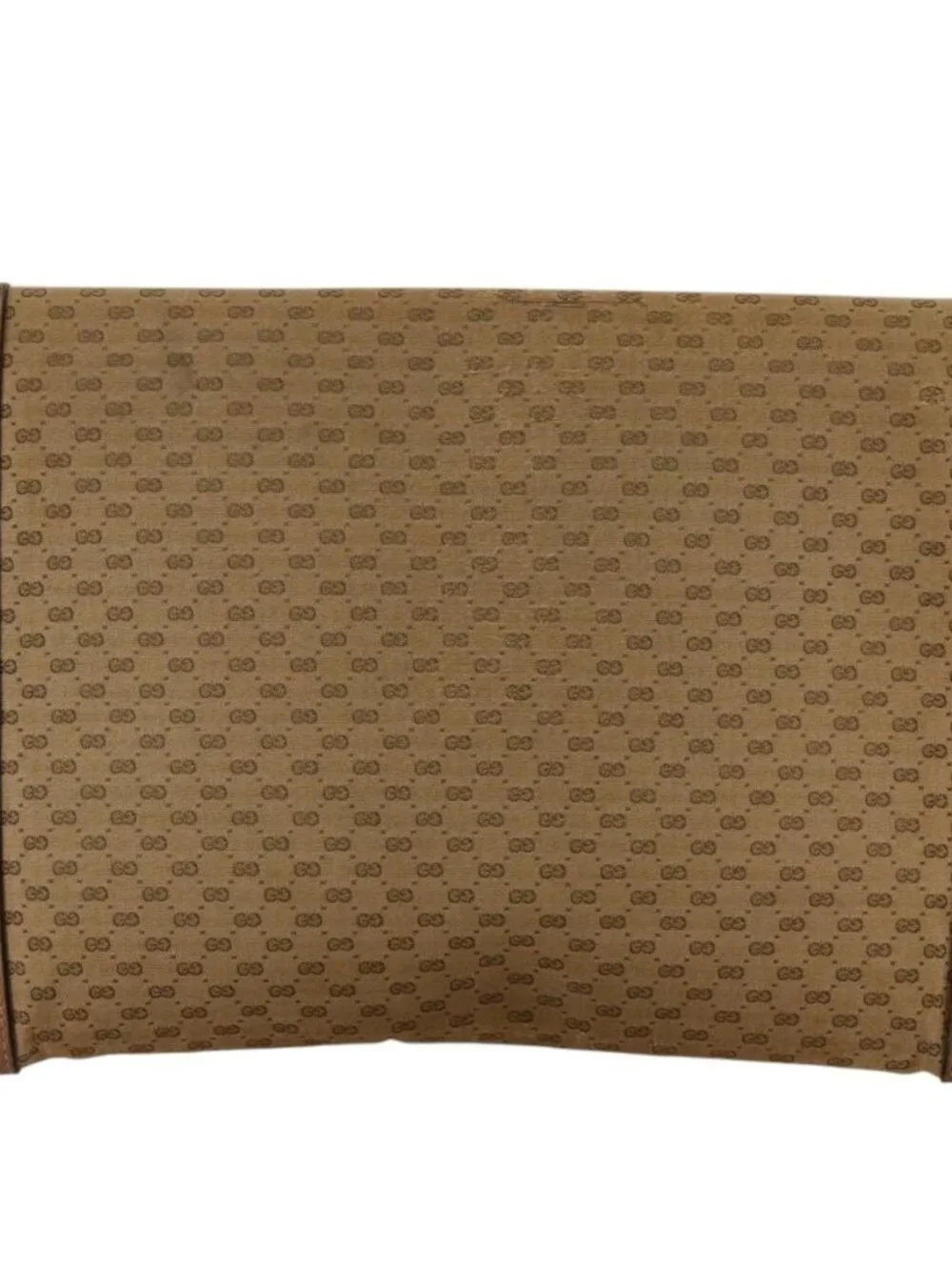 GUCCI Micro GG Canvas Clutch Bag Beige Auth ep6918